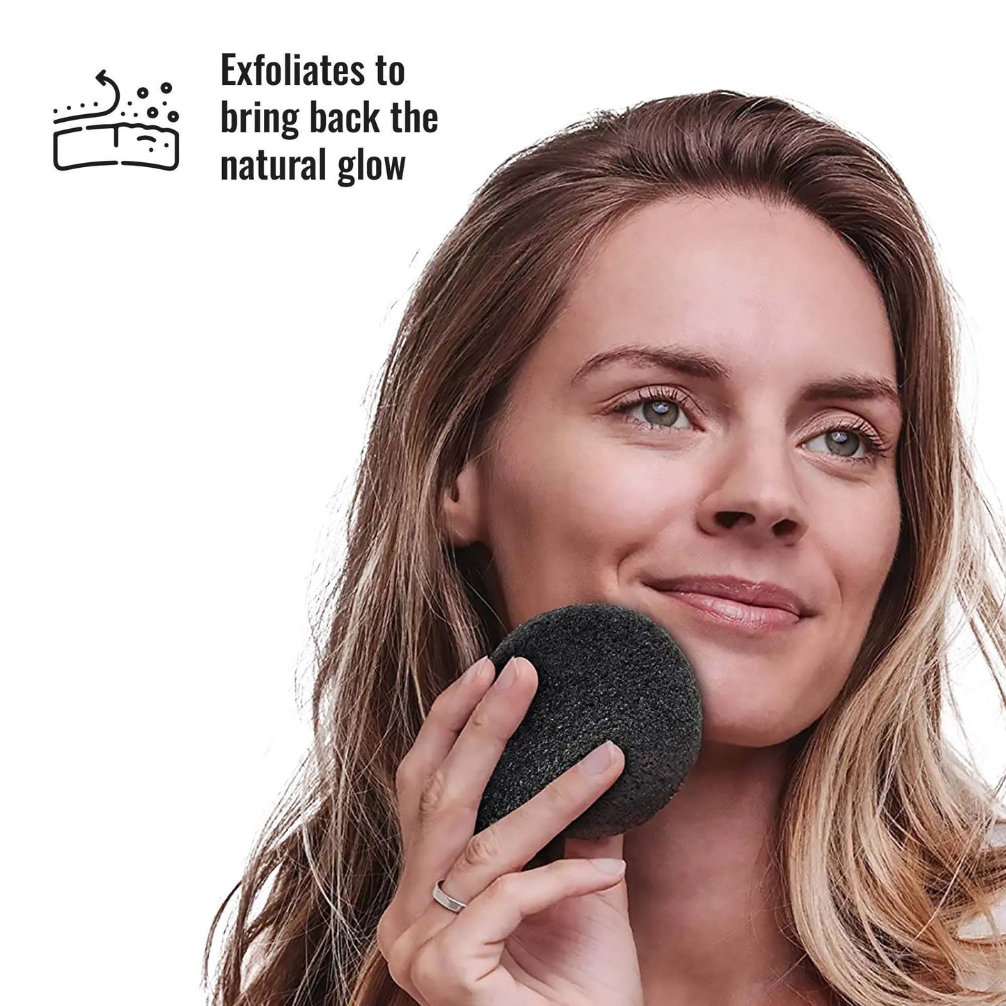 Pursonic Flawless Beauty Essentials Bundle – Includes 3-Pack Multi-Shape Makeup Sponges, Natural Konjac Sponge Duo & 5-Piece Black Studio Brush Set
