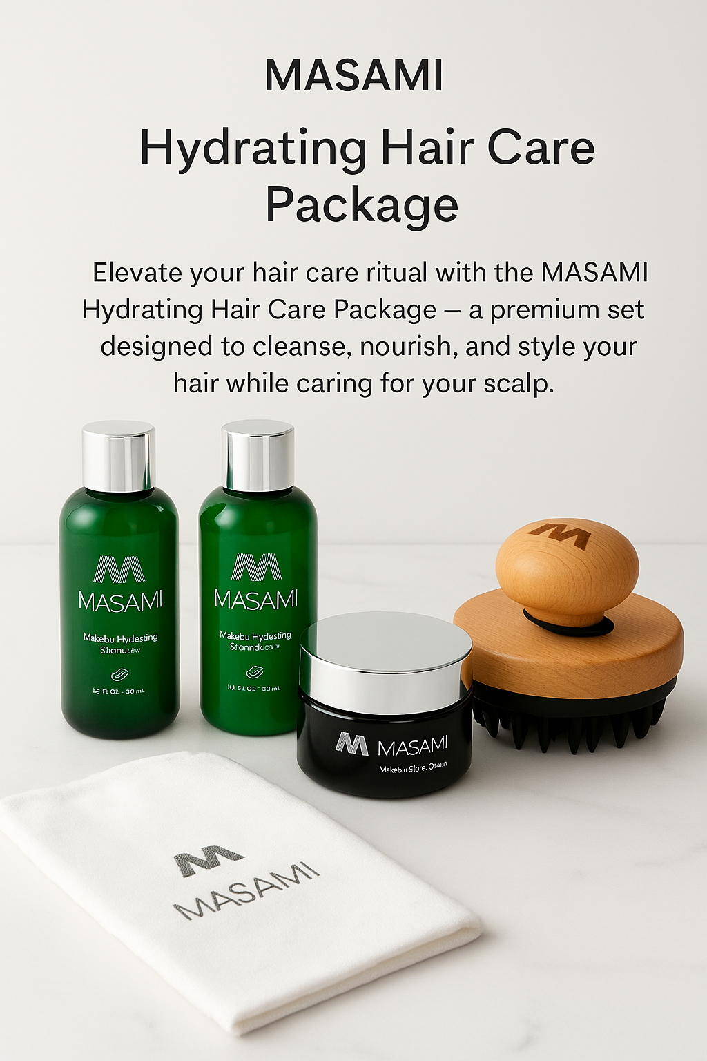 MASAMI Hydrating Hair Care Package