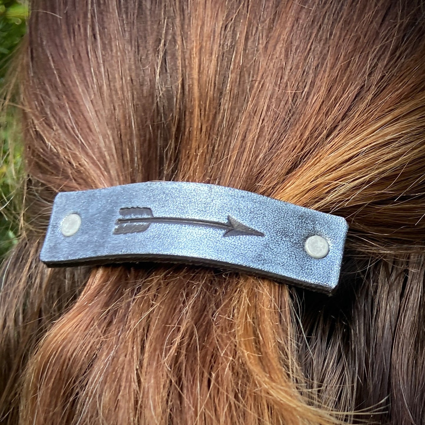 Silver Arrow Rustic Style Hair Clip / other colors