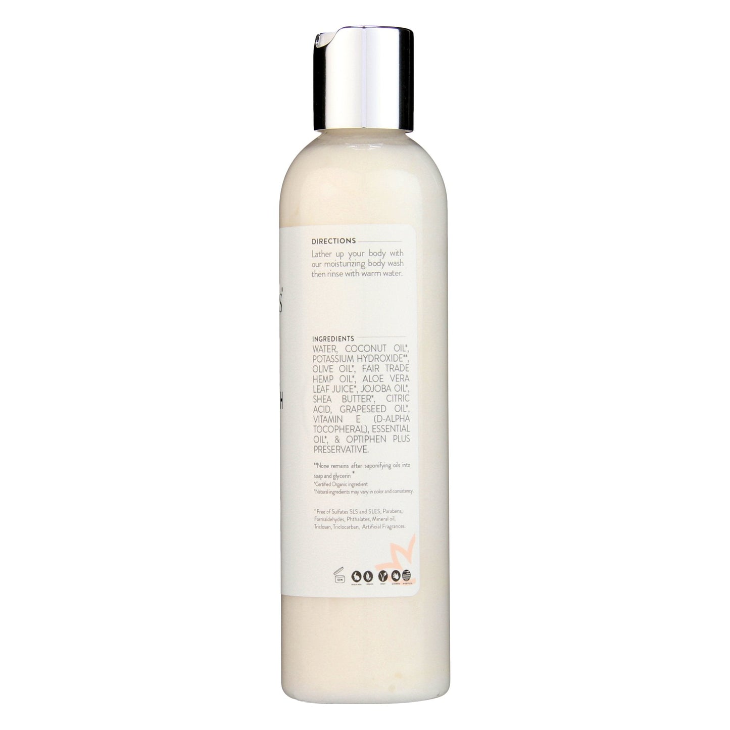 Glimmer Goddess Organic Moisturizing Body Wash